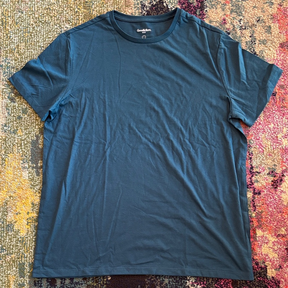 Goodfellow & Co Men's Teal Short Sleeve Tee